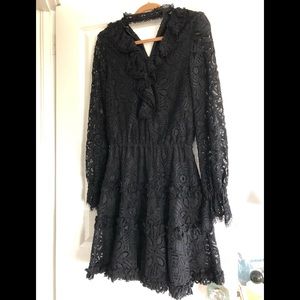 Alexis lace dress with choker detail